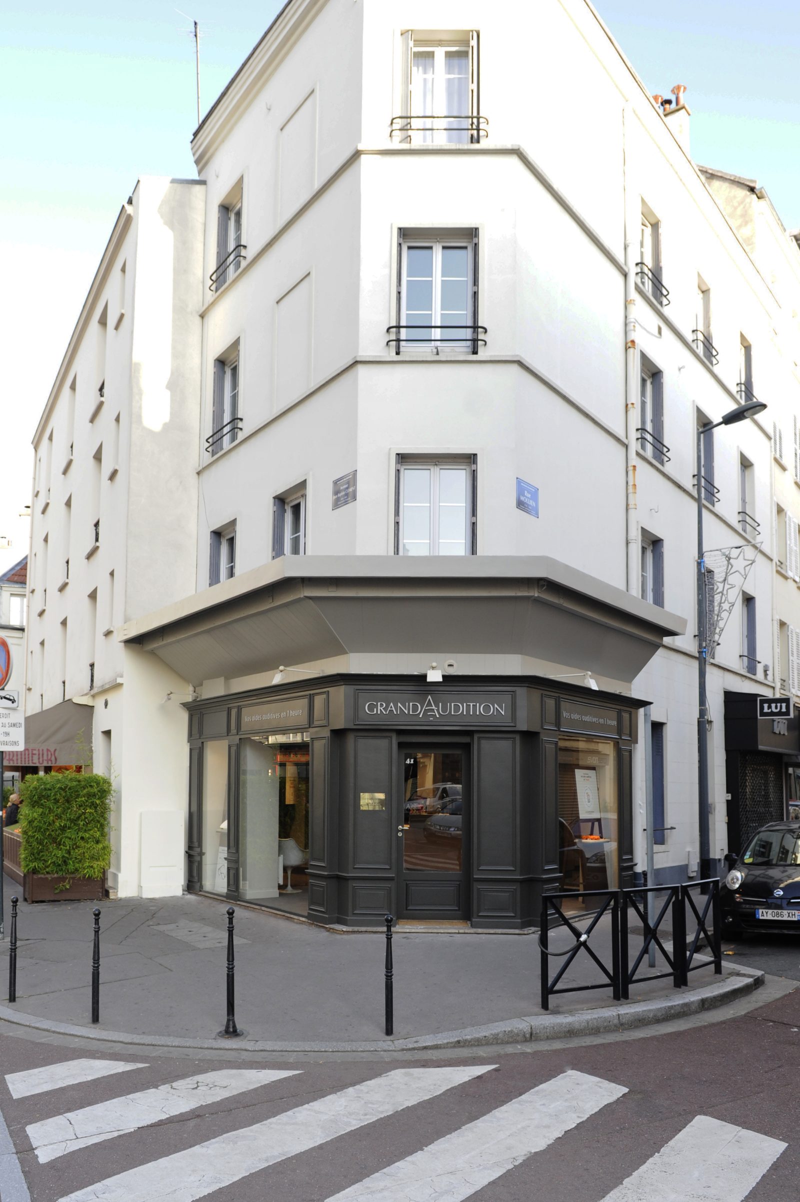 Façade du centre Beaudition à Boulogne-Billancourt